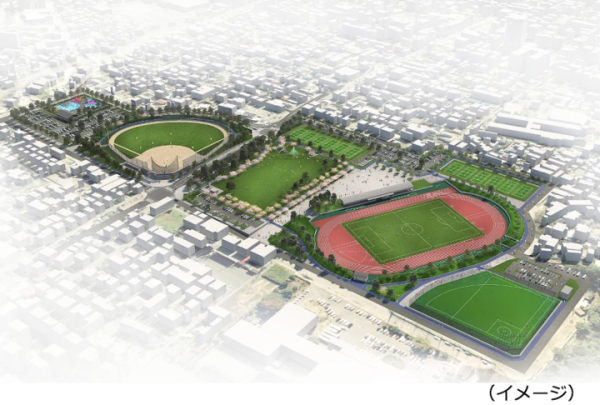 甲府市緑が丘スポーツ公園整備事業　公園実施設計他業務